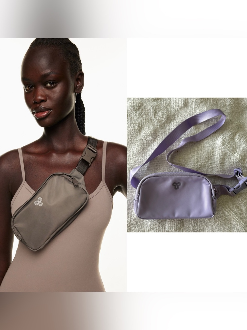 ARITZIA Tna Mini Belt Bag- Purple
